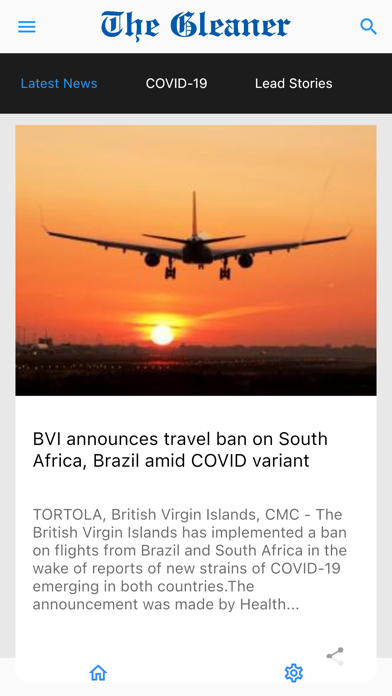 Jamaica Gleaner Screenshot
