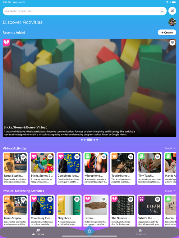 Kikori App iPad screenshot 1 - Education app