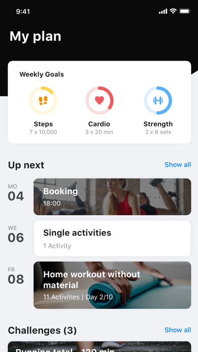 Digifit personal training Screenshot