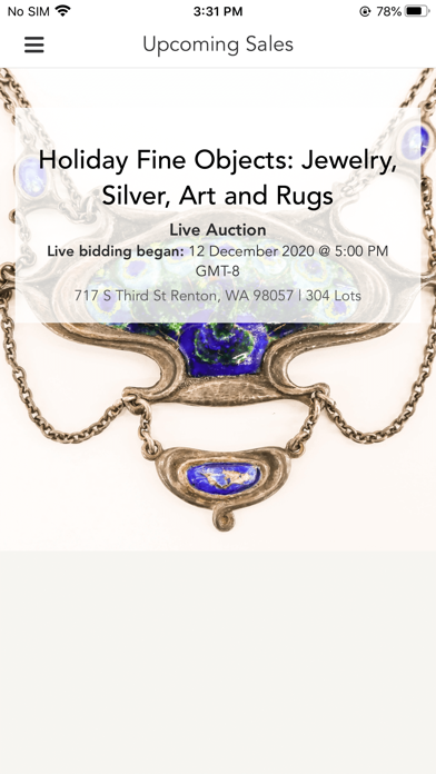 MBA Seattle Auction Screenshot