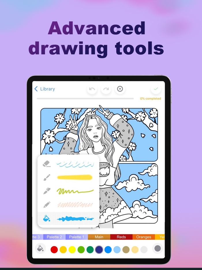 COLORIST coloring therapy