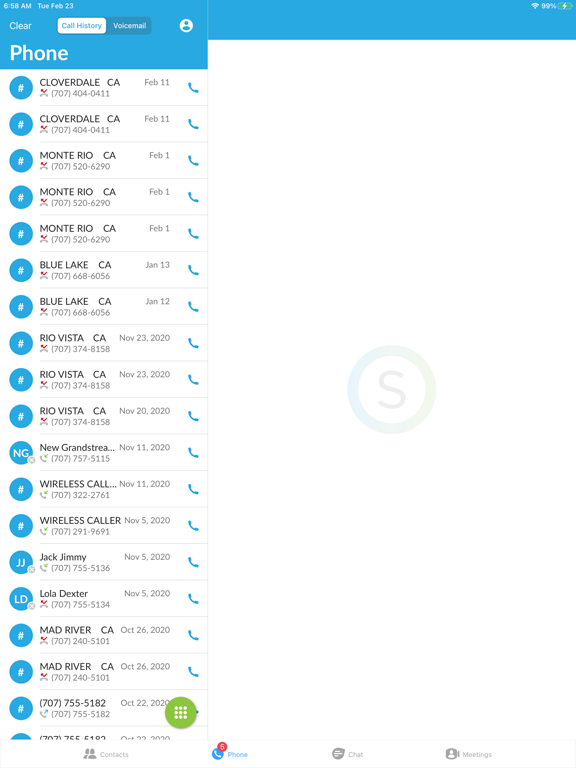 Sonic Mobile Communicator iPad screenshot 4 - Productivity app