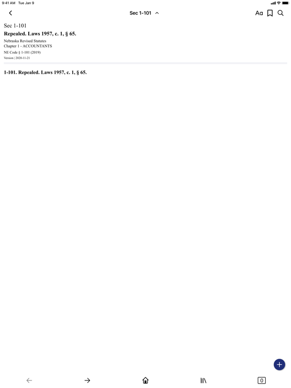 Screenshot #5 pour Nebraska Revised Statutes