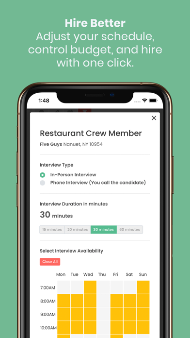 Interviewy Business Screenshot