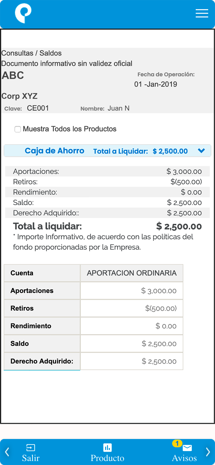 Principal Soluciones Corp