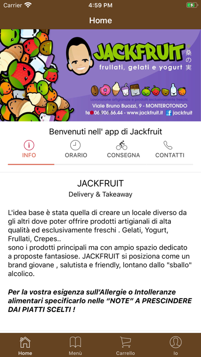 Jackfruit Gelateria Screenshot
