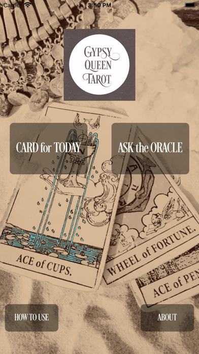 Gypsy Queen Tarot Screenshot