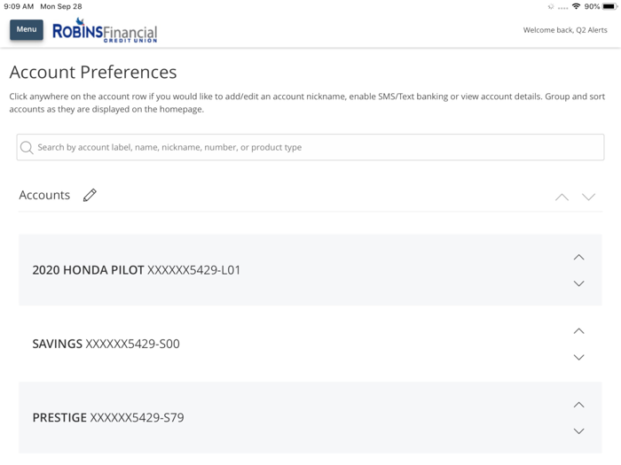 Robins Financial Credit Union