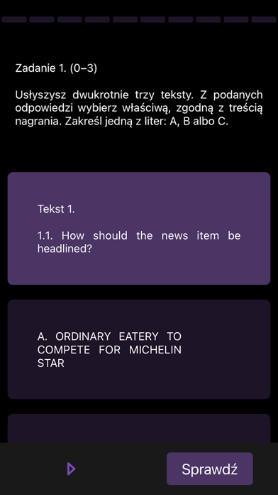 Matura z angielskiego Screenshot