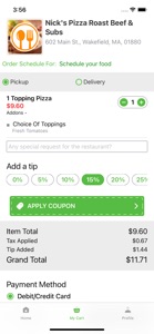 Nicks Pizza Subs screenshot #4 for iPhone