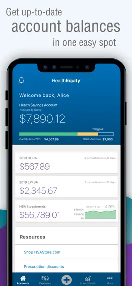 Game screenshot HealthEquity Mobile apk