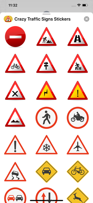 Crazy Traffic Signs Stickers(圖3)-速報App