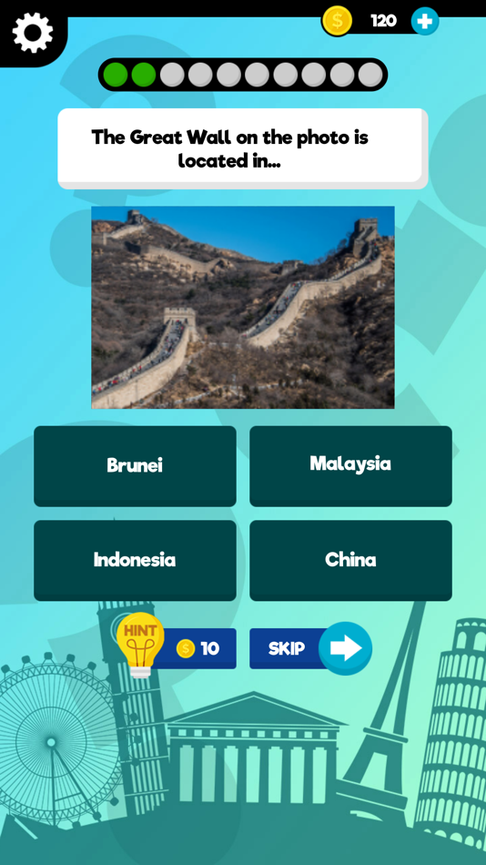 #3. Where In The World?: Quiz Game (iOS) 由: Daniel Baczkowski
