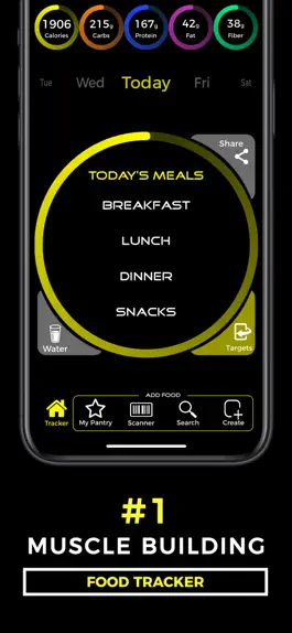 Game screenshot Muscle Building Food Tracker mod apk