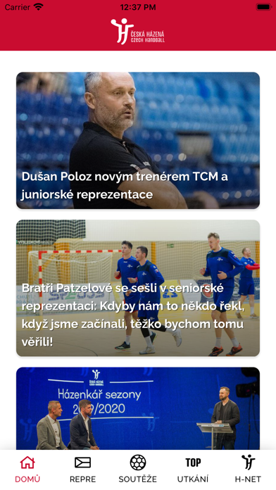Česká házená Screenshot