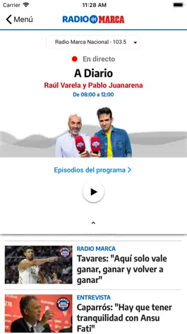 Game screenshot Radio MARCA apk