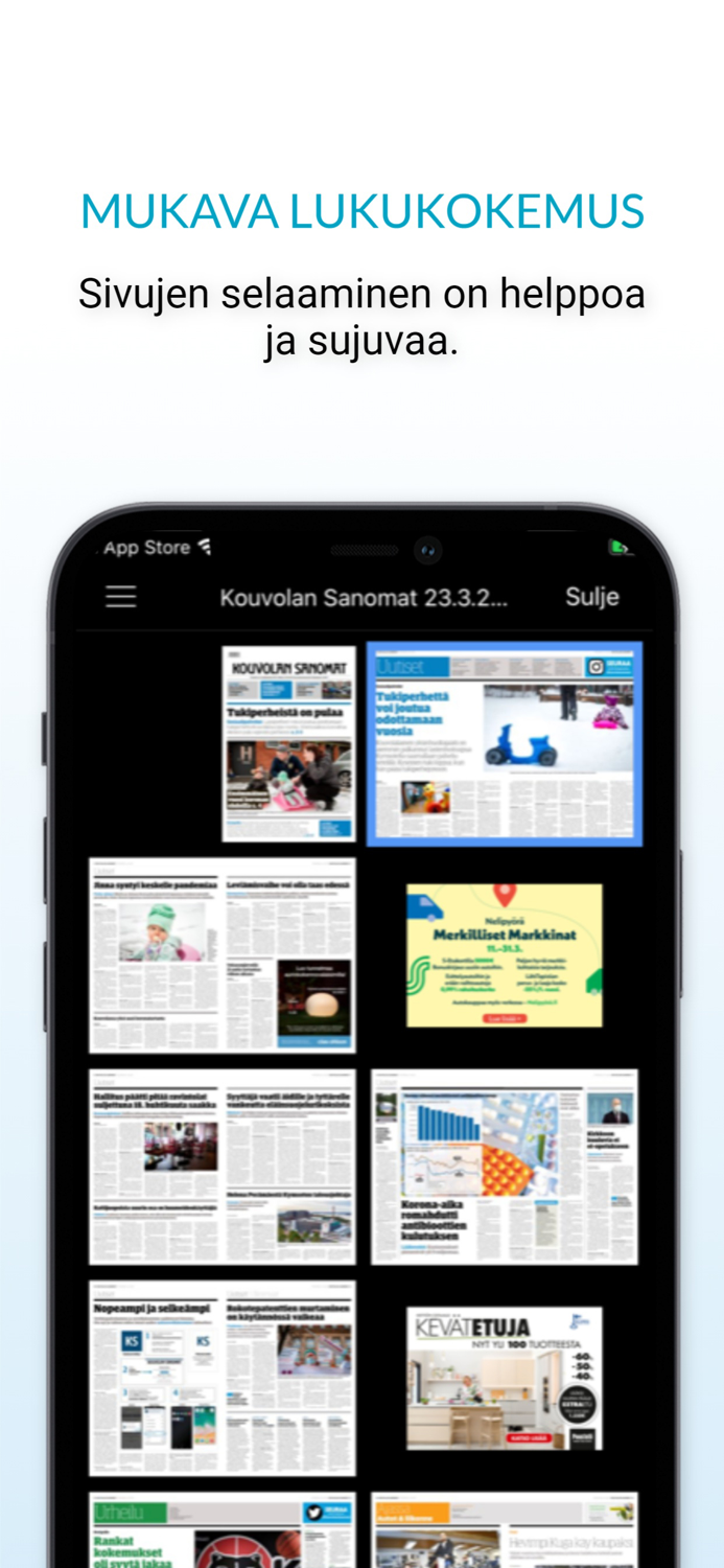 Kouvolan Sanomat päivän lehti