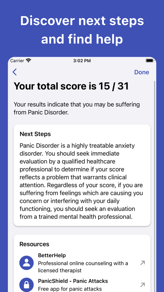 #3. Panic Disorder Test (iOS) 由: Inquiry Health LLC