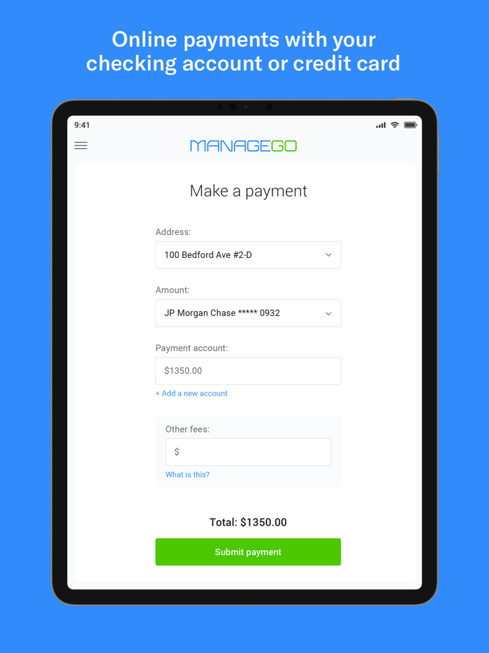 ManageGo – Tenants