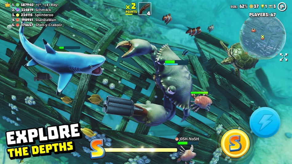 #1. King of Crabs (iOS) 由: Robot Squid Ltd