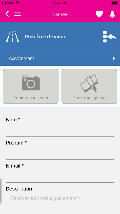 Henrichemont Application Screenshot