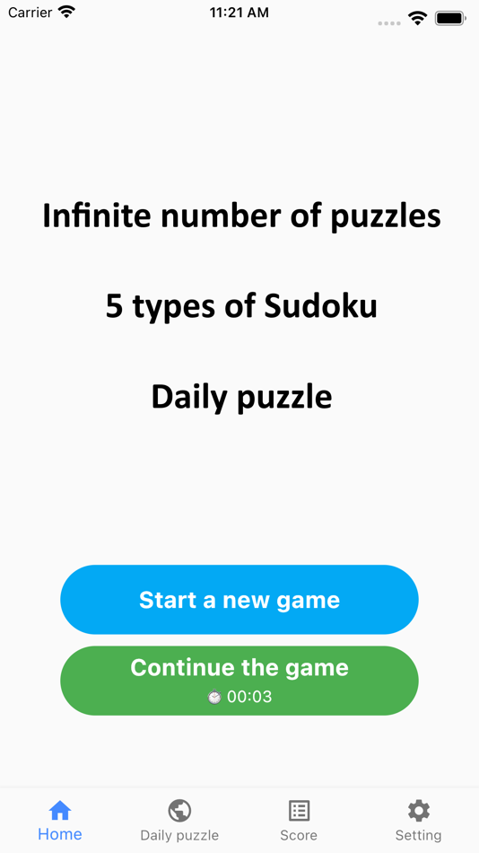 #1. All Sudoku - 5 kinds of sudoku (iOS) 由: Gyuhyeon Jeon