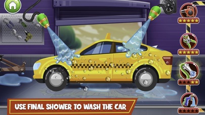 Super Little Car Wash Game Screenshot