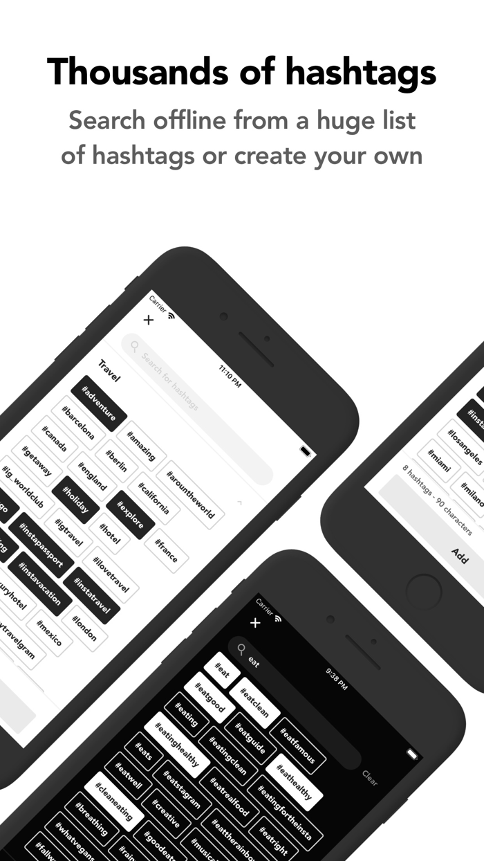 Hashtag Manager for Social