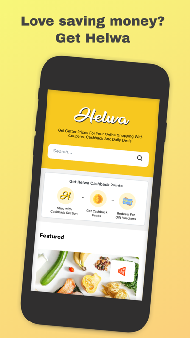 Helwa Coupons and Cashback Screenshot