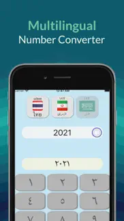 multilingual number converter iphone screenshot 2