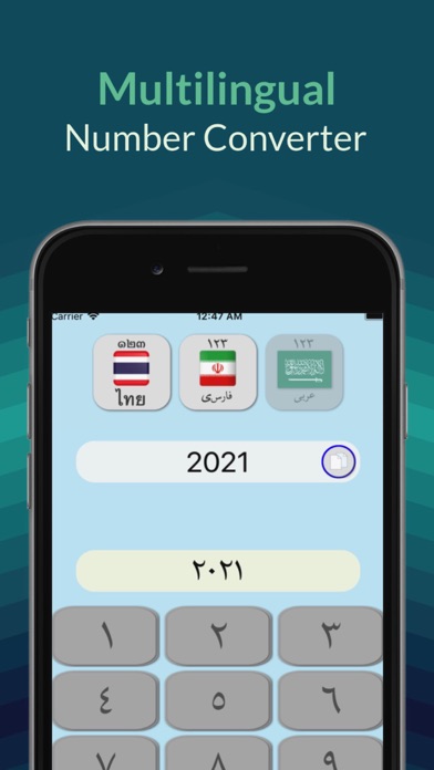 Screenshot #2 pour Multilingual Number Converter