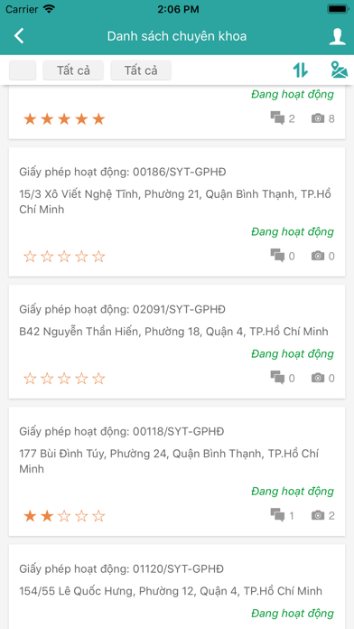 Cổng Tra Cứu Y Tế HCM Screenshot