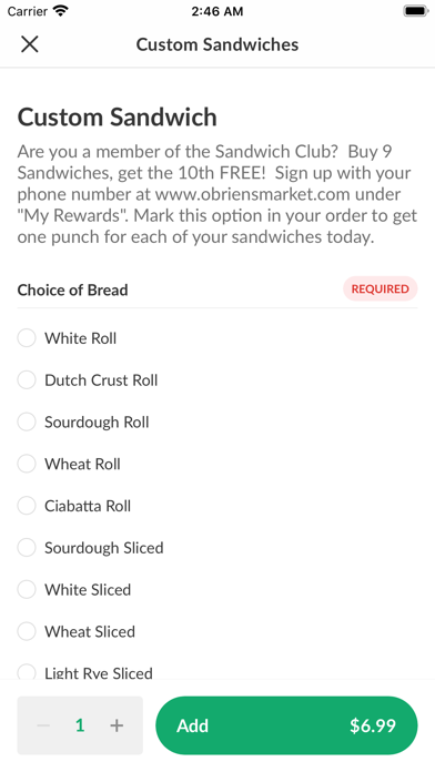 O'Brien's Market Screenshot