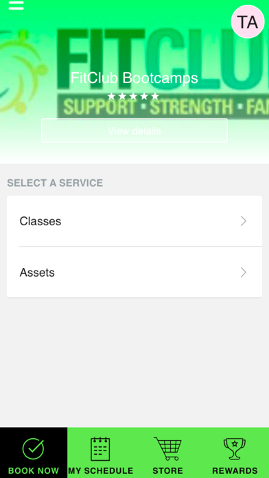 FitClub Bootcamps Screenshot