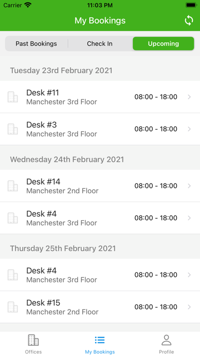 Screenshot #3 pour Clearooms Desk Booking