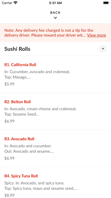 China Cafe Belton Screenshot