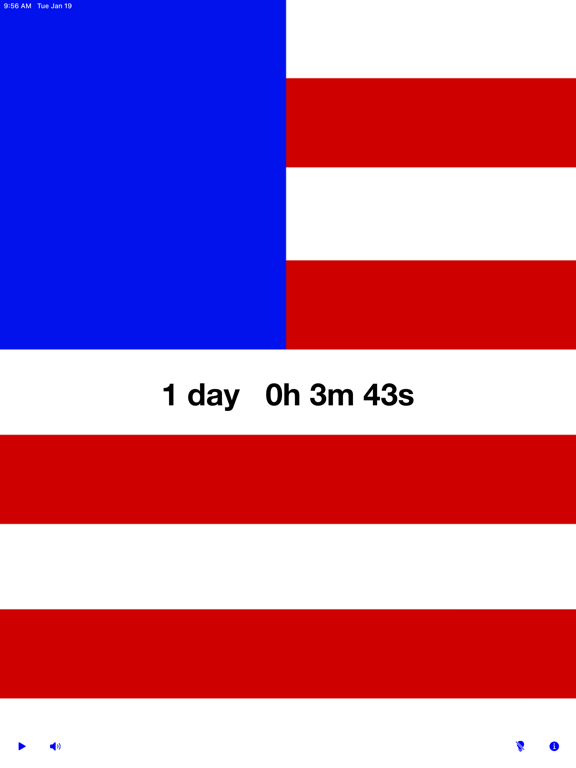 Screenshot #4 pour Inauguration Countdown Widget