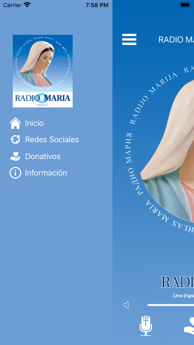 Radio Maria Venezuela Screenshot