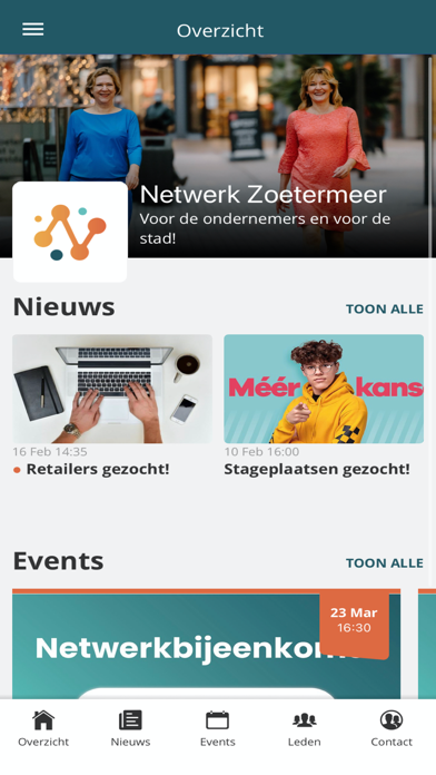 Netwerk Zoetermeer Screenshot