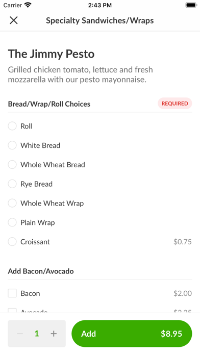 Gourmet Quad Cafe Screenshot