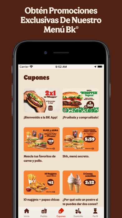 Burger King® Mexico Screenshot