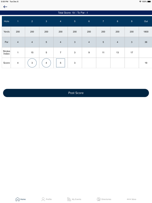 Screenshot #6 pour BRS Golf Live Scoring