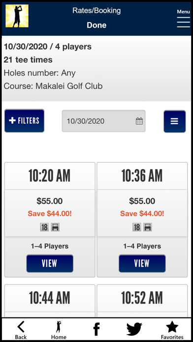 GolfDay Hawaii Screenshot