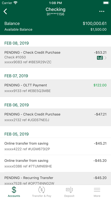 New Peoples Bank Mobile Screenshot