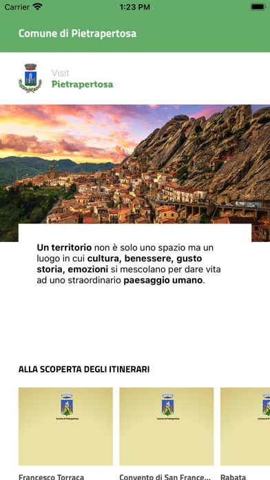 Visit Pietrapertosa Screenshot