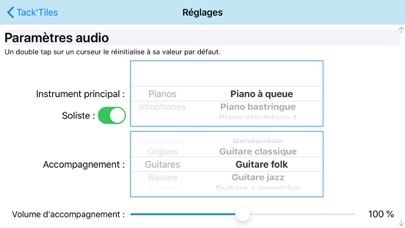 Screenshot #3 pour Tack’Tiles, clavier musical 2D