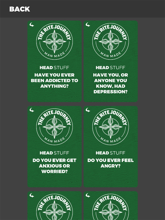 Man Made Conversation Cards