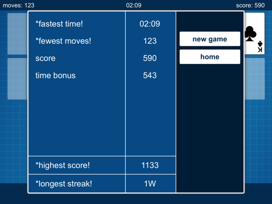 Classic Klondike Solitaire! iPad screenshot 5 - Games app