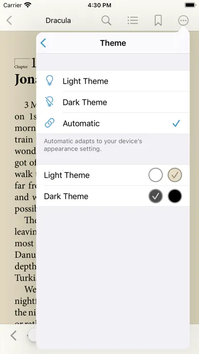 Bluefire Reader iPhone-skjermbilde 4
