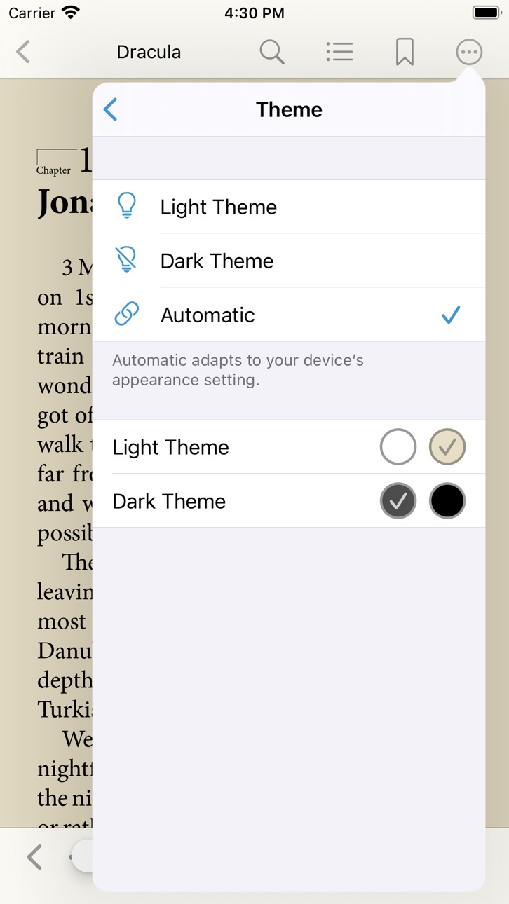 iPhone screenshot